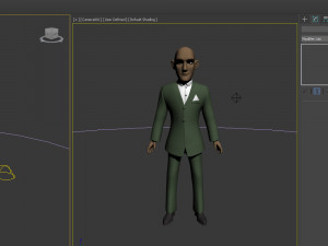 man cartoon 04 Modello 3D