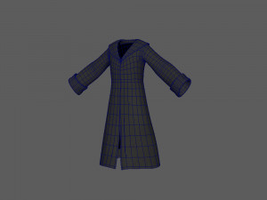 coat cartoon Modèle 3D