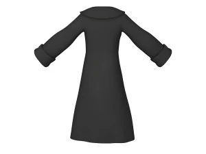 coat cartoon 3D Model