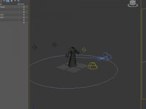 coat cartoon 3D Model