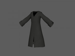 coat cartoon Modèle 3D