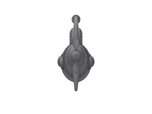 submarine cartoon 3D Model