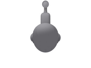 submarine cartoon 3D Model