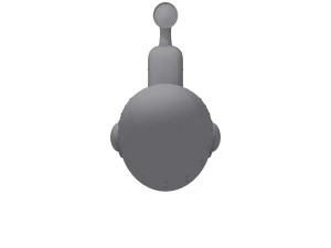 cartone animato sottomarino Modello 3D