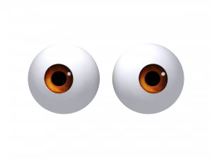 cartone animato occhi Modello 3D