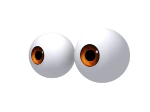 cartone animato occhi Modello 3D