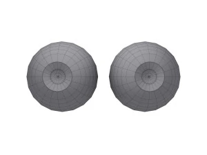 cartone animato occhi Modello 3D