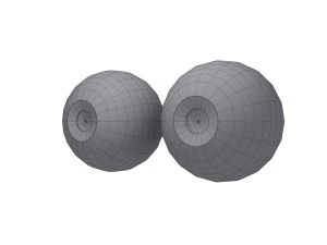 cartone animato occhi Modello 3D