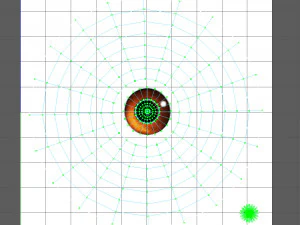cartone animato occhi Modello 3D
