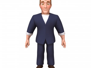 man cartoon 05 3D Model