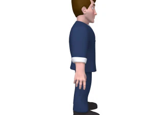 man cartoon 05 3D Model