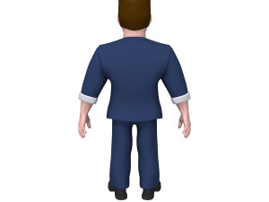 man cartoon 05 3D Модель
