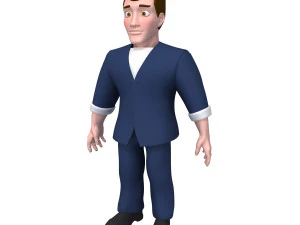 man cartoon 05 3D Model