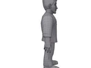 man cartoon 05 3D Модель