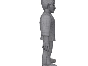 man cartoon 05 3D Model