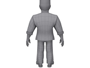man cartoon 05 3D Модель