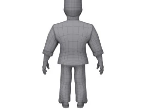 man cartoon 05 3D Model