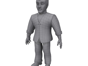 man cartoon 05 3D Модель
