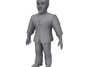 man cartoon 05 3D Model