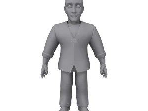 man cartoon 05 3D Model