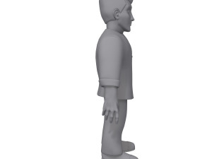 man cartoon 05 3D Модель
