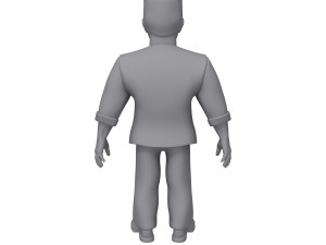 man cartoon 05 3D Модель