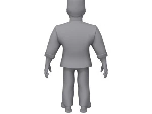man cartoon 05 3D Model