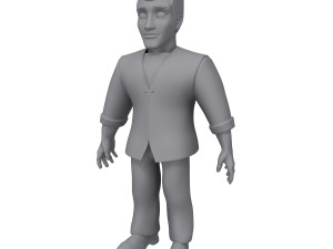 man cartoon 05 3D Модель