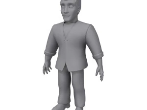 man cartoon 05 3D Model