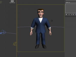man cartoon 05 3D Модель