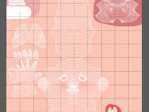 man cartoon 05 3D Модель
