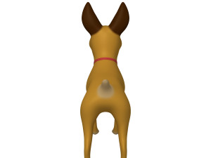 dog cartoon 03 3D 模型