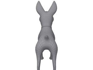 dog cartoon 03 3D 模型