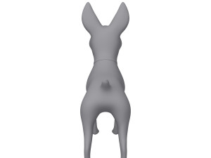 dog cartoon 03 3D 模型