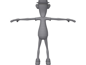 man cartoon 06 Modelo 3D