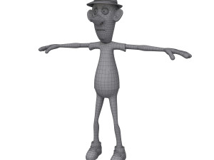 man cartoon 06 Modelo 3D