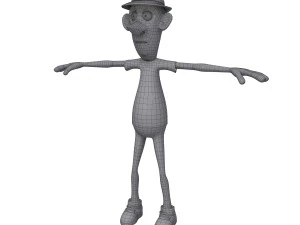 man cartoon 06 3D Model