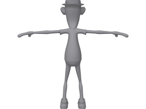 man cartoon 06 Modelo 3D