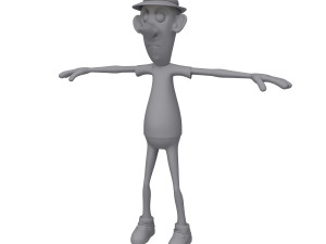 man cartoon 06 Modelo 3D