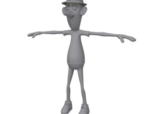 man cartoon 06 3D Model