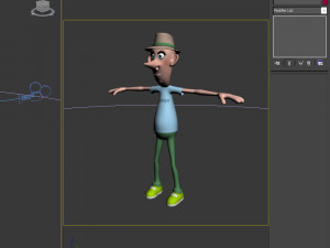 man cartoon 06 Modelo 3D