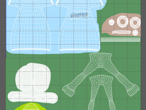 man cartoon 06 Modelo 3D