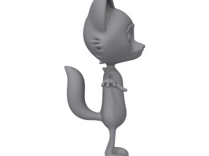 fox cartoon 3D Модель