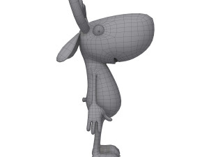 deer cartoon Modello 3D