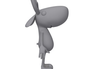 deer cartoon Modello 3D