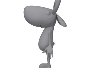 deer cartoon 3D Model