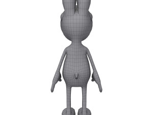 dog cartoon 3D Model
