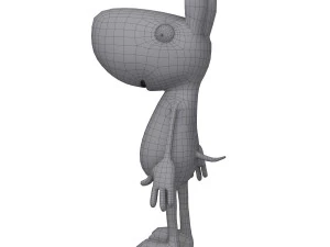 desenho de cachorro Modelo 3D