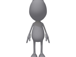 dog cartoon 3D Model