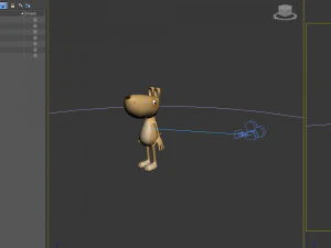 desenho de cachorro Modelo 3D